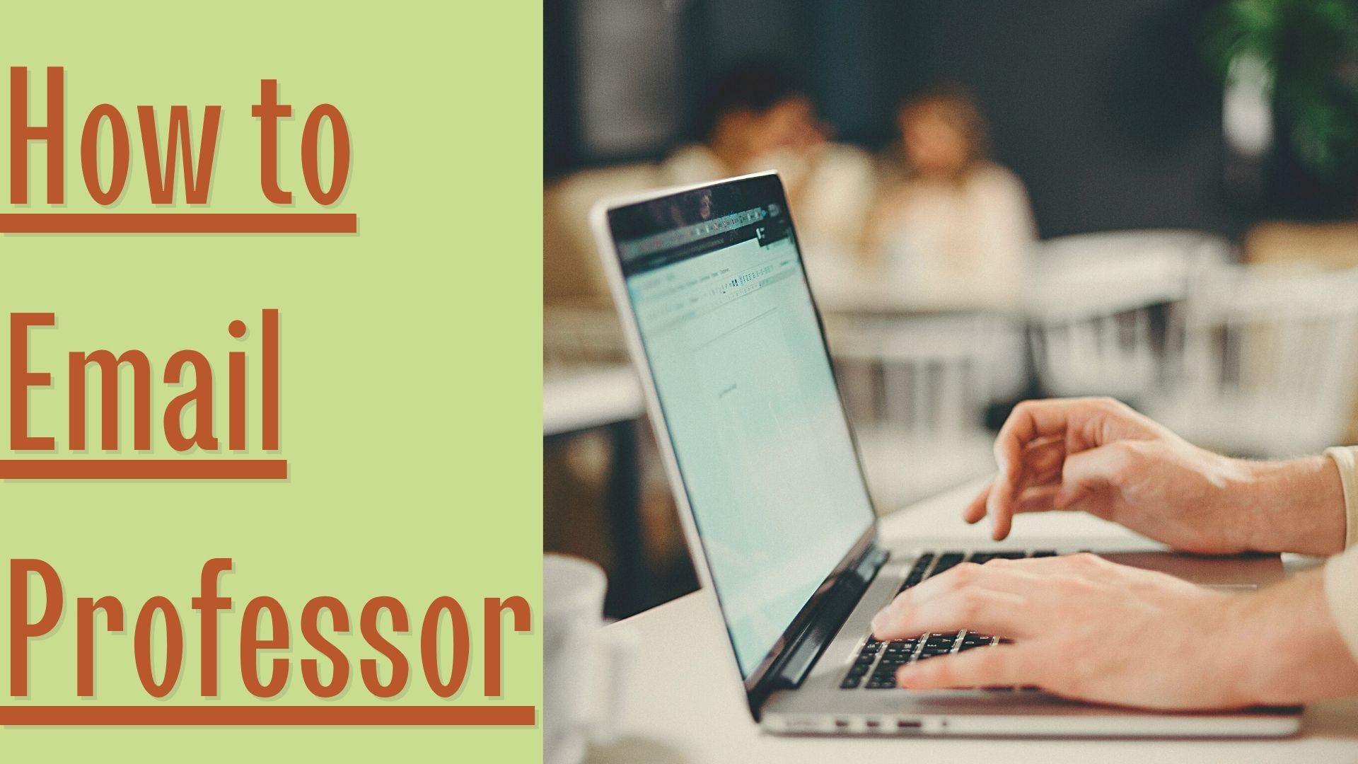 how to email professor